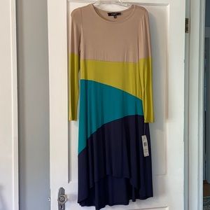 *NEW* Nine West Color Block Dress (Size 4)
